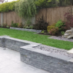 Small slate wall